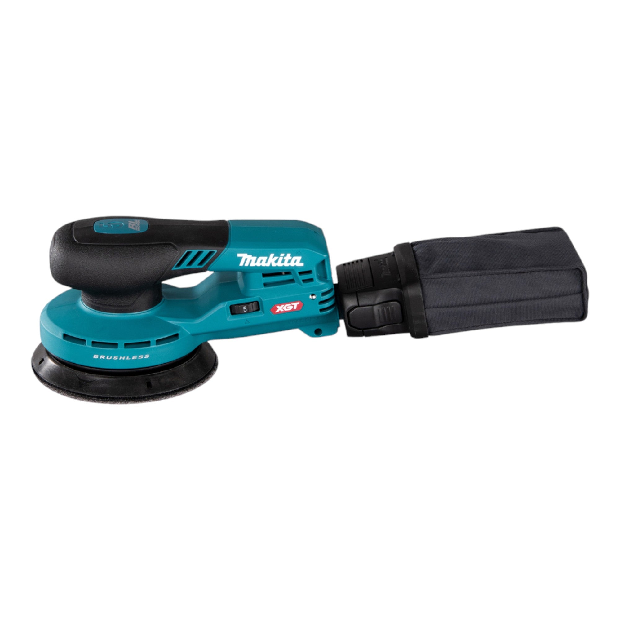 Makita BO 001 CGA101 Akku Exzenterschleifer 40 V max 125 mm 5 0 mm Hub Brushless 1x Akku 2 0 Ah Makpac ohne Ladegeraet 1 - toolbrothers