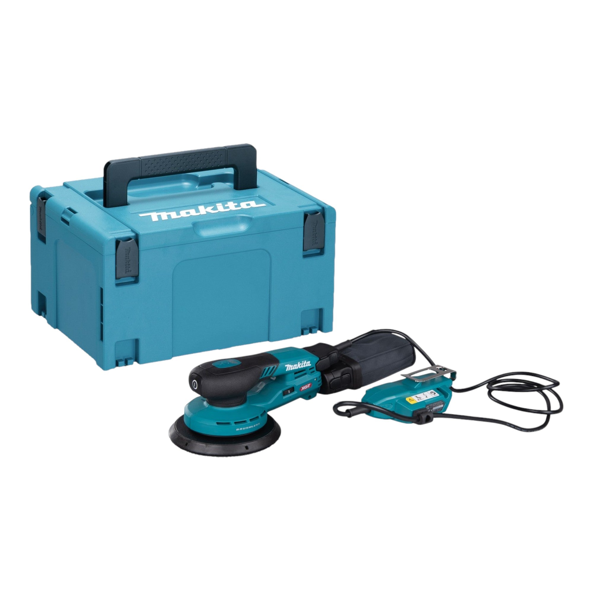 Makita BO 002 CGZ01 Akku Exzenterschleifer 40 V max 150 mm 5 0 mm Hub Brushless Makpac ohne Akku ohne Ladegeraet 0 - toolbrothers