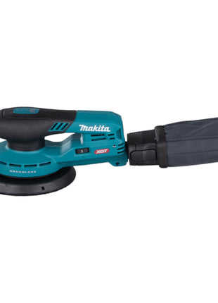 Lijadora excéntrica a batería Makita BO 002 CGM201 40 V máx. 150 mm 5,0 mm carrera sin escobillas + 2x batería 4,0 Ah + cargador + Makpac