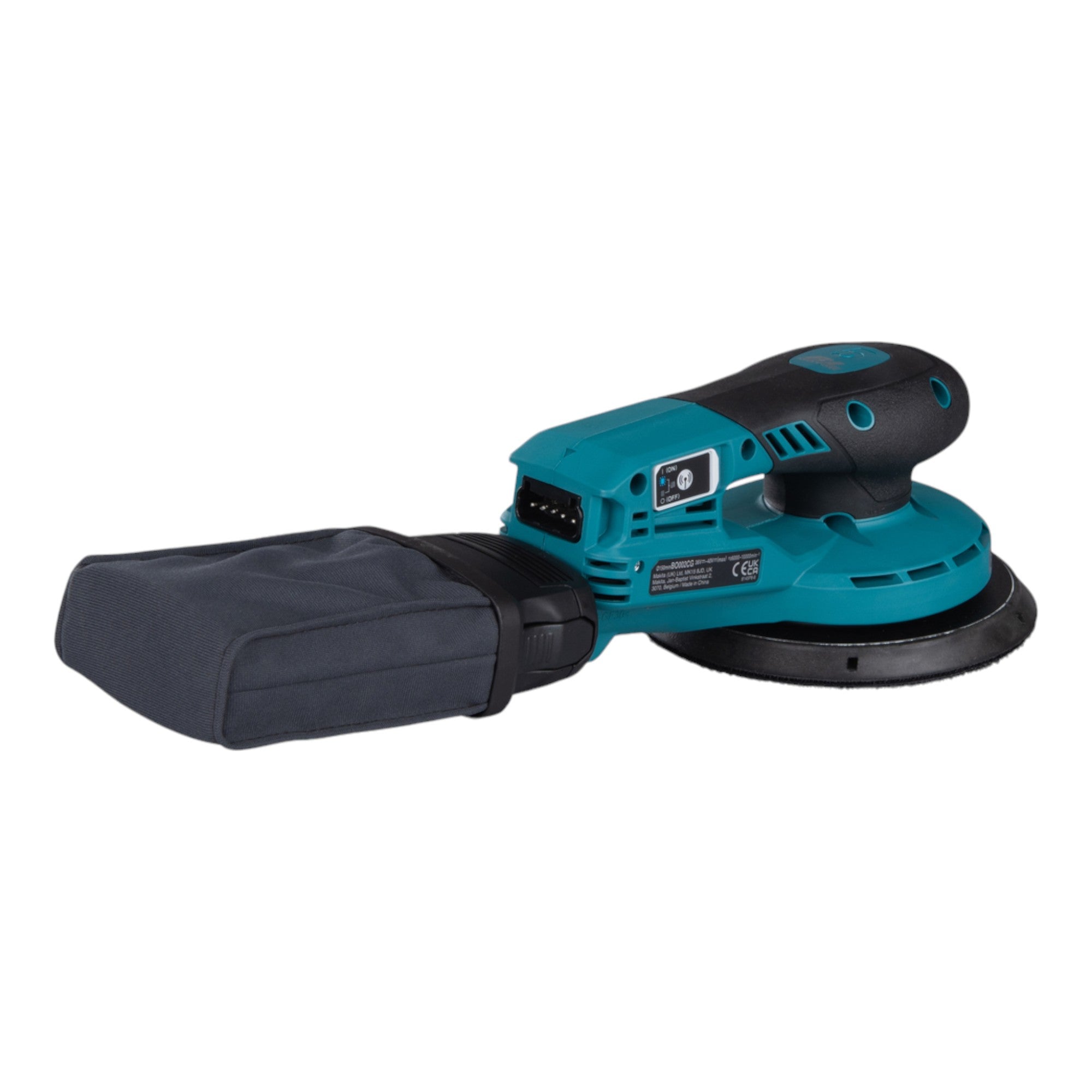 Makita BO 002 CGT101 Akku Exzenterschleifer 40 V max 150 mm 5 0 mm Hub Brushless 1x Akku 5 0 Ah Ladegeraet Makpac 4 - toolbrothers