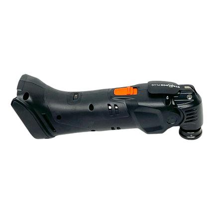 Fein Multimaster AMM 500 Plus AS herramienta multifunción a batería 18 V Starlock Plus Black Edition + 1x batería 4,0 Ah + cargador + 33 accesorios + L-Boxx