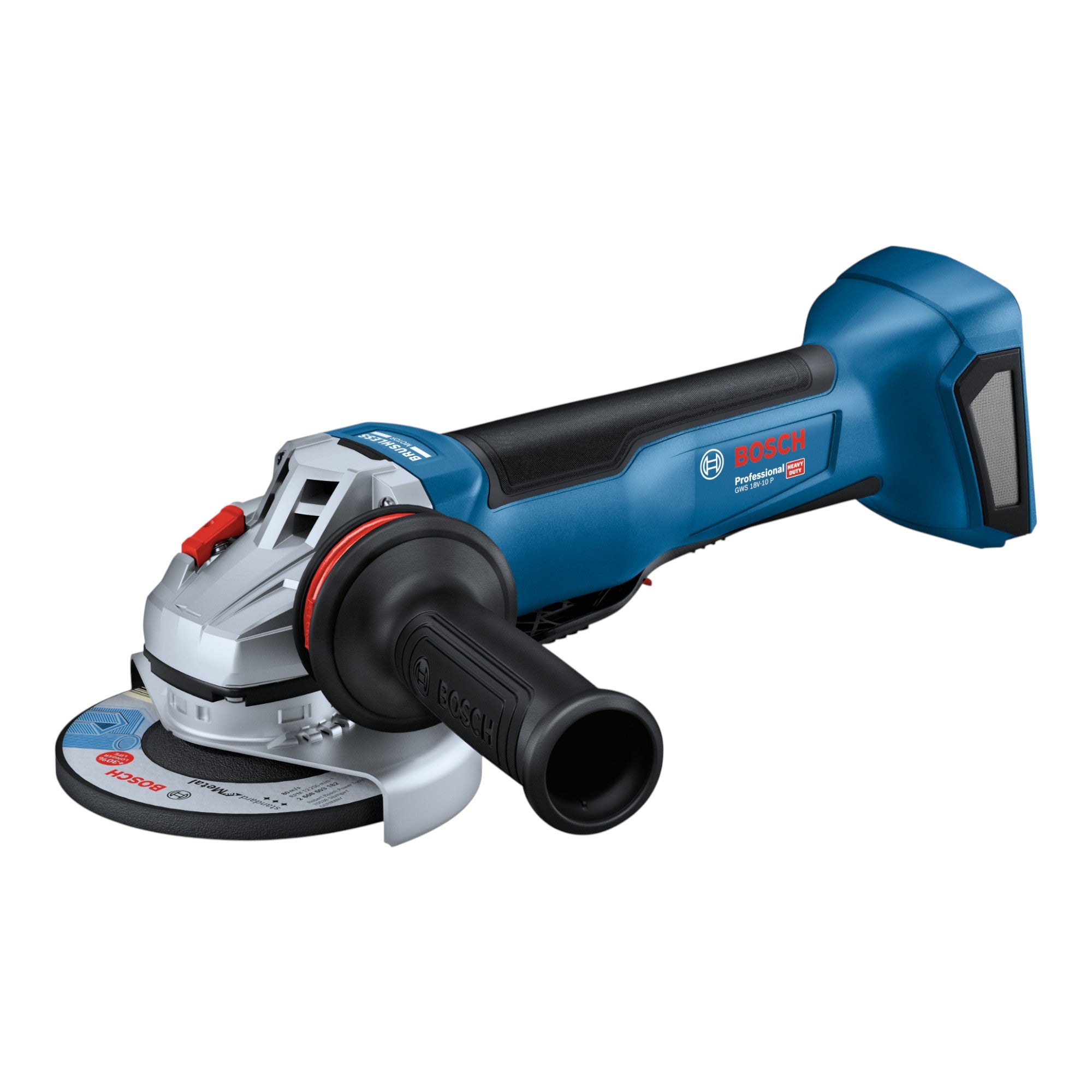 Bosch GWS 18V 10 P Professional Akku Winkelschleifer 18 V 125 mm 06019J4100 Brushless Solo ohne Akku ohne Ladegeraet 0 - toolbrothers