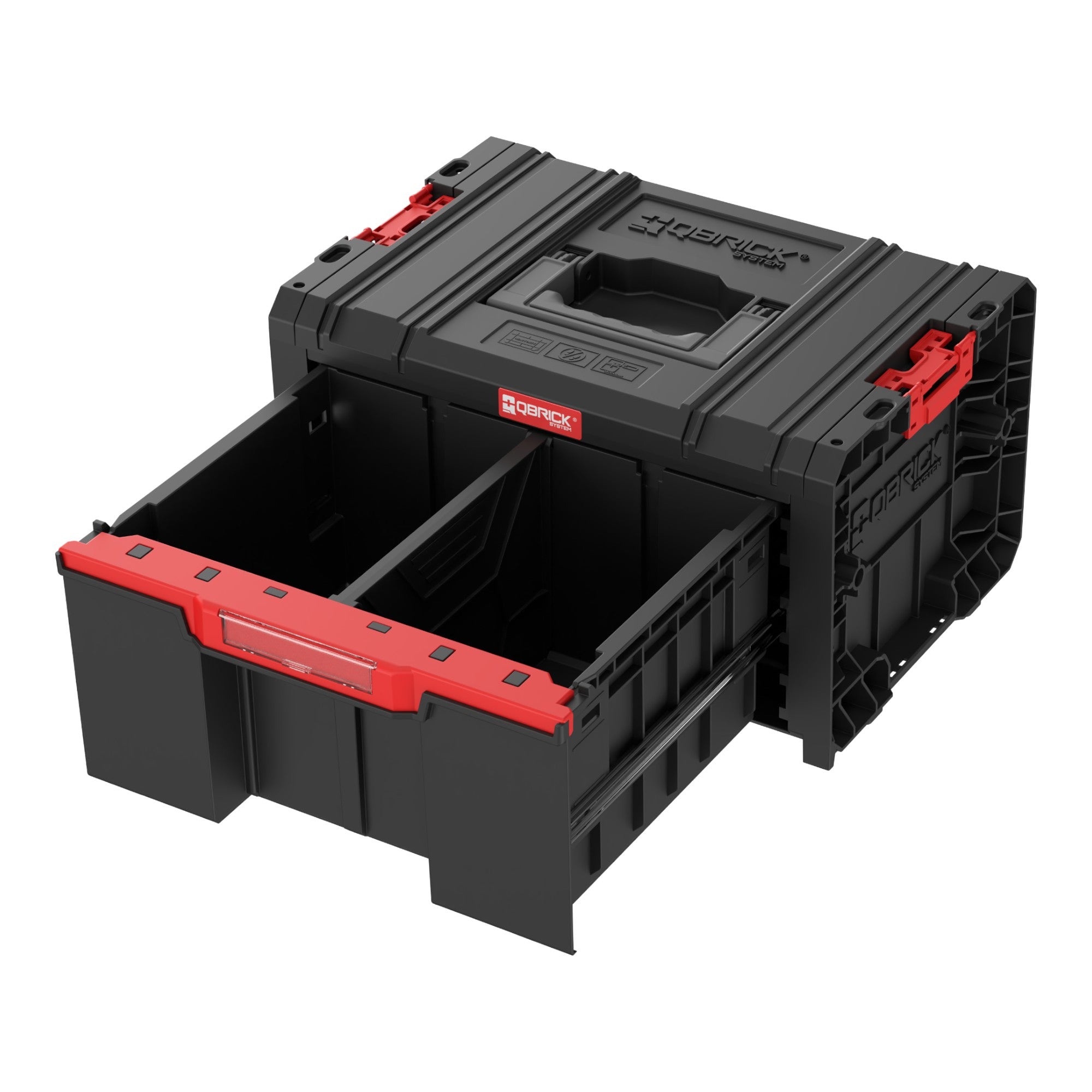 Qbrick System PRO Drawer 1 Toolbox 2 0 Basic Werkzeugkasten 450 x 310 x 244 mm 12 l 1 - toolbrothers