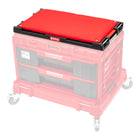 Placa adaptadora de asiento Qbrick System ONE Seat 580 x 325 x 70 mm superficie de asiento