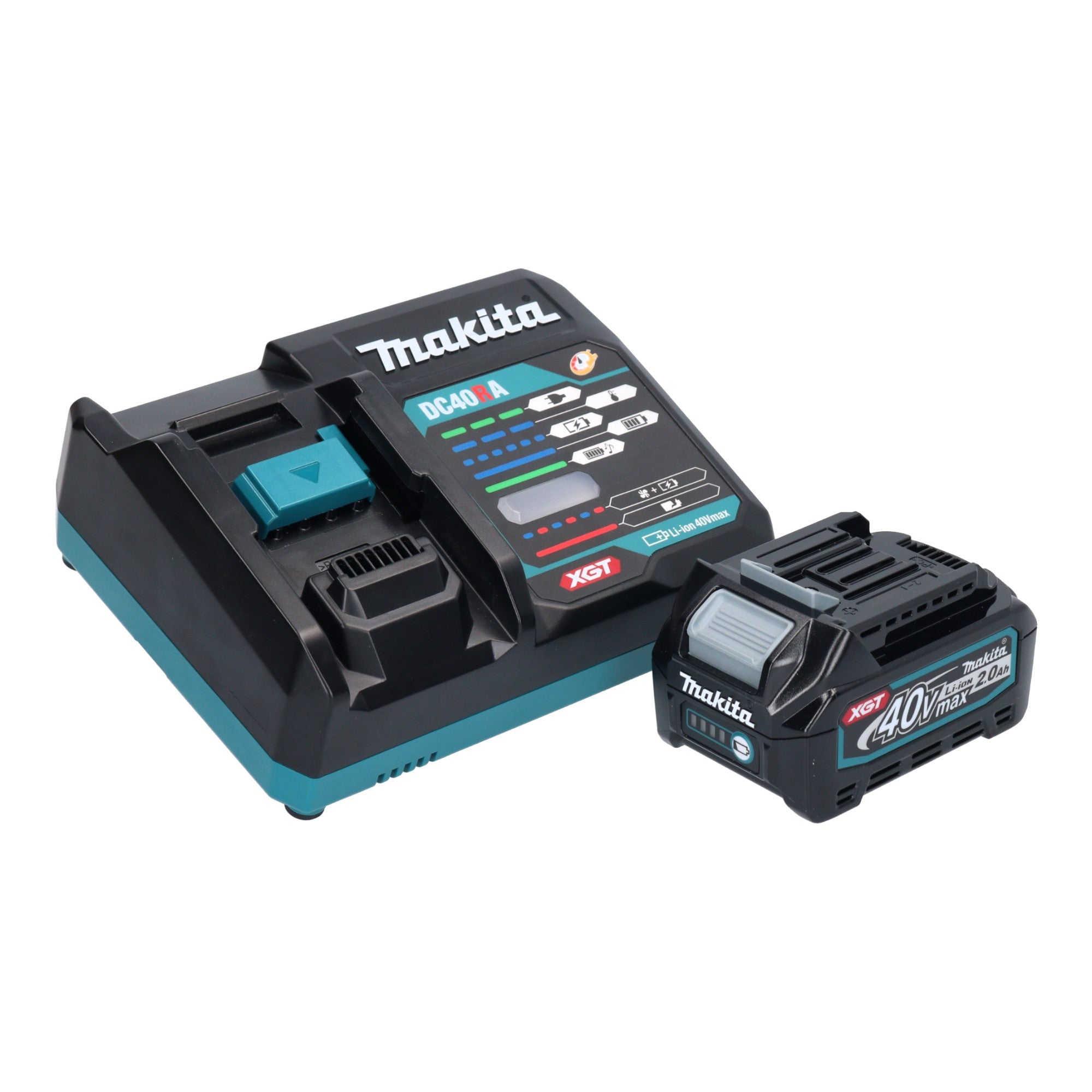 Makita BO 006 CGA101 Akku Deltaschleifer 40 V max 100 x 150 mm 3 0 mm Hub Brushless 1x Akku 2 0 Ah Ladegeraet Makpac 3 - toolbrothers