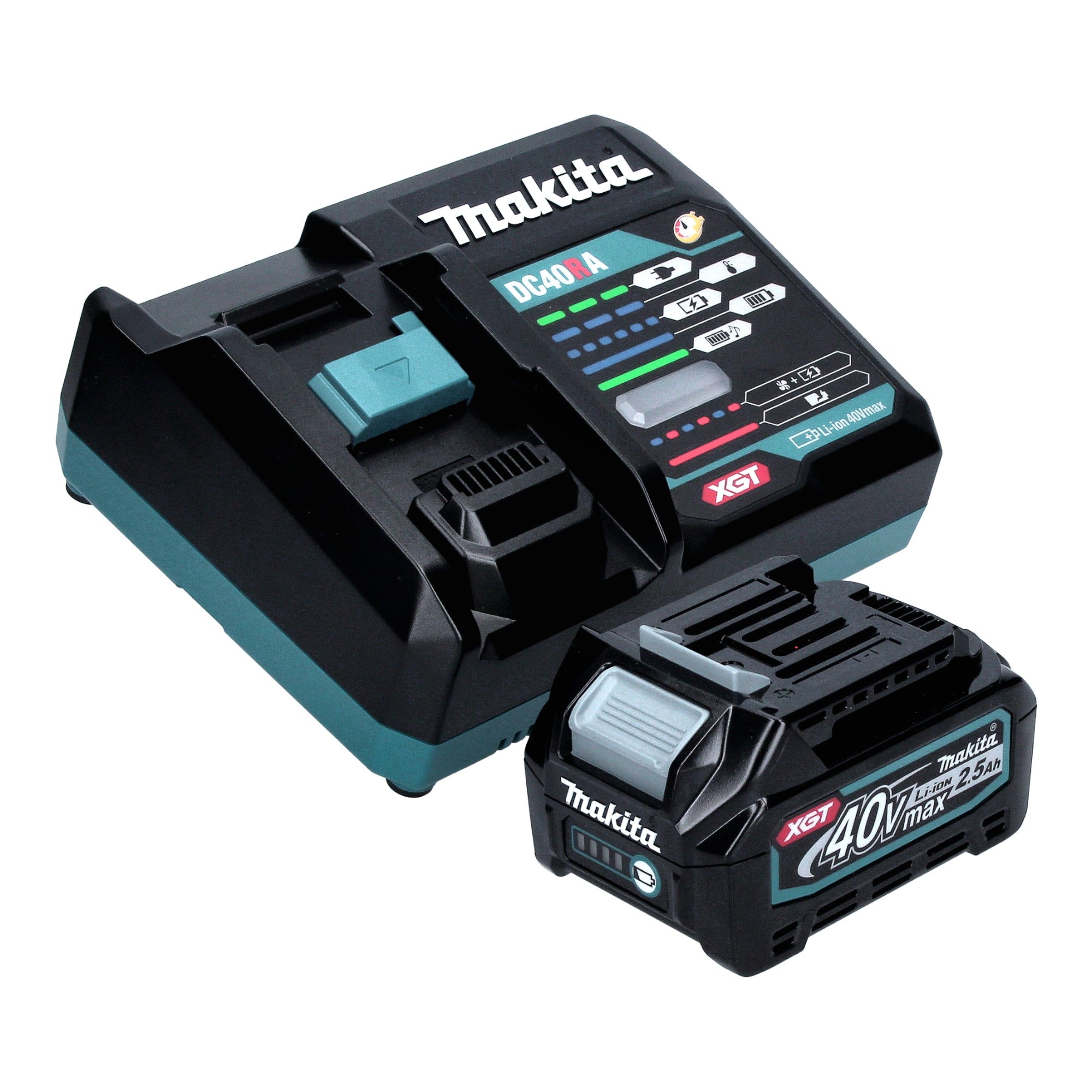 Makita BO 006 CGD101 Akku Deltaschleifer 40 V max 100 x 150 mm 3 0 mm Hub Brushless 1x Akku 2 5 Ah Ladegeraet Makpac 3 - toolbrothers