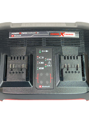 Kit de inicio Einhell PXC 2x batería Power X-Change Plus 18 V 5,2 Ah (2x 4511437) + Power