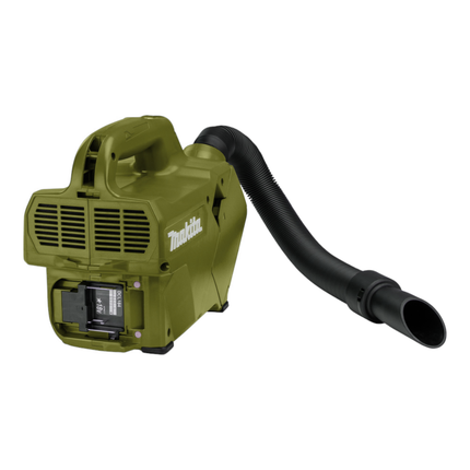 Makita DCL 184 SFO cordless hoover 18 V 54 mbar 0.5 l Olive Outdoor Adventure series + 1x rechargeable battery 3.0 Ah + charger