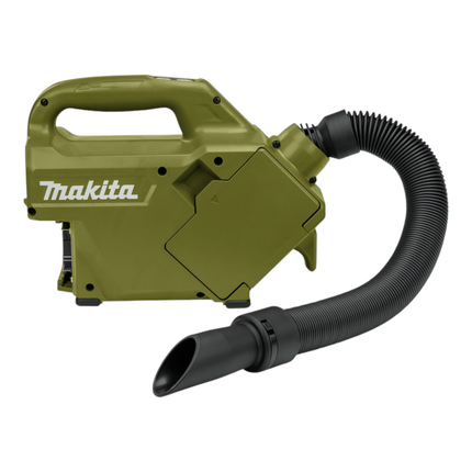 Makita DCL 184 SFO cordless hoover 18 V 54 mbar 0.5 l Olive Outdoor Adventure series + 1x rechargeable battery 3.0 Ah + charger