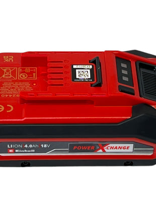 Einhell 4x Power X-Change Plus batterie 18 V 4,0 Ah Li-Ion ( 4x 4511553 ) avec indicateur de charge