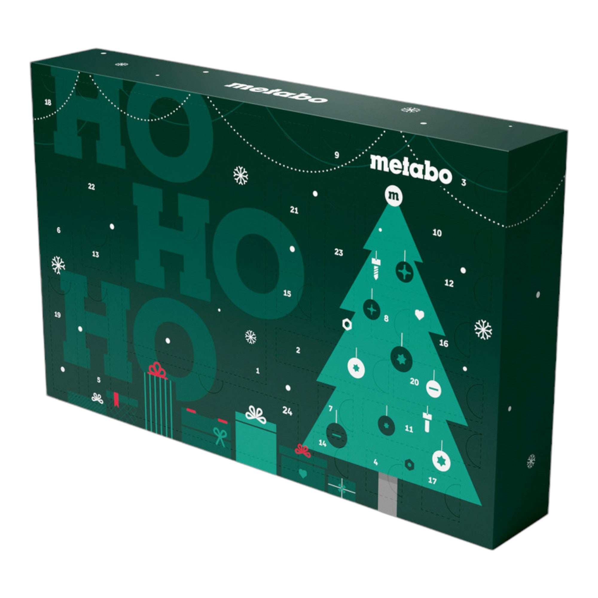 Metabo Adventskalender 2024 mit 26 tlg Werkzeug Set 626693000  0 - toolbrothers