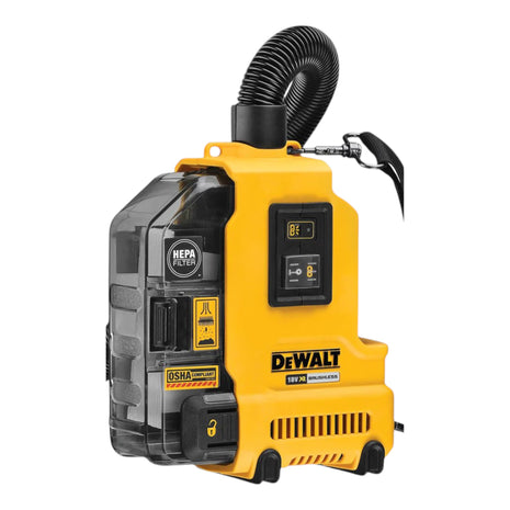 DeWalt DWH 161 E1 Cordless universal extractor 18 V 0.21 l brushless + 1x Powerstack battery 1.7 Ah + charger