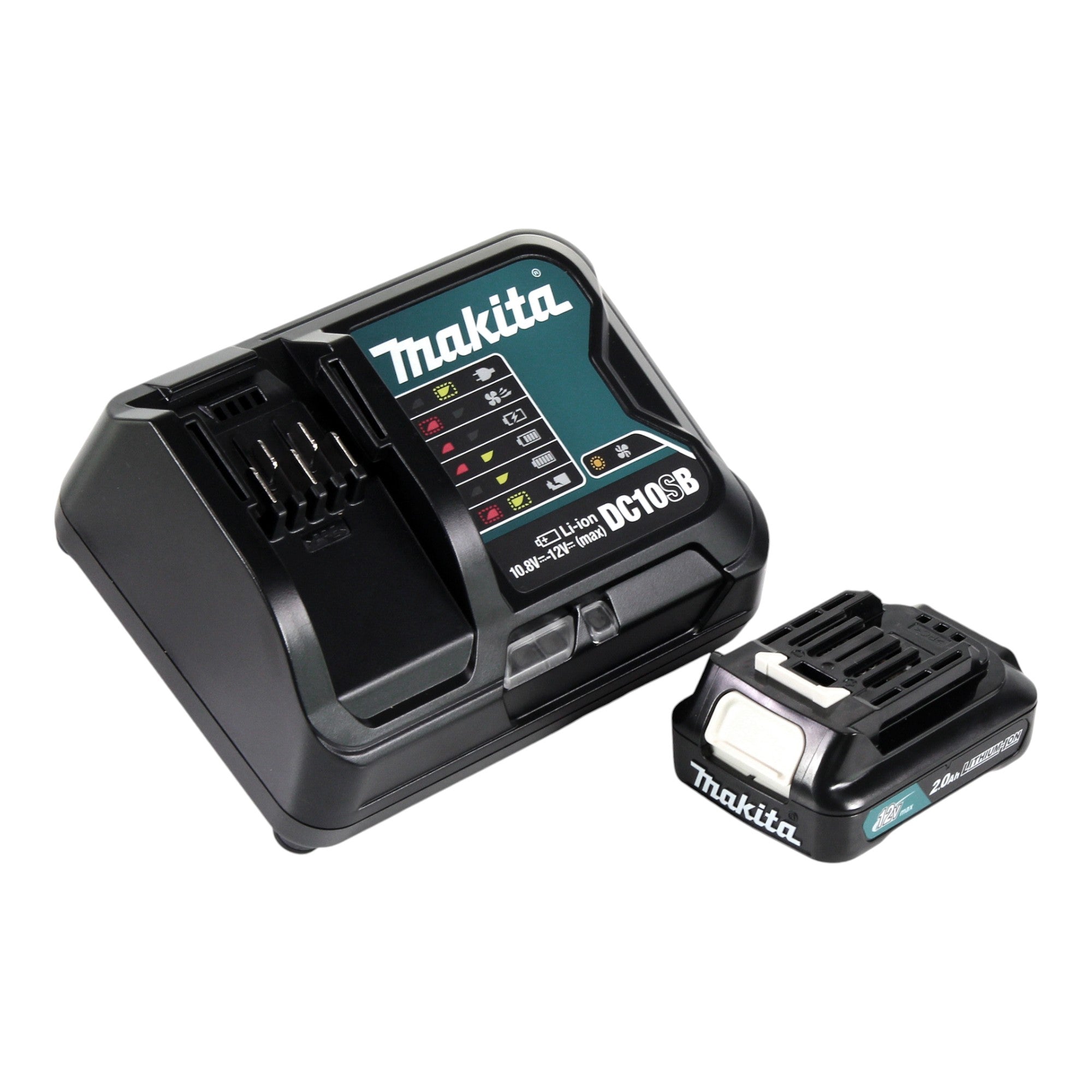 Makita UB 101 DSA1 Akku Geblaese 12 V max 1x Akku 2 0 Ah Ladegeraet 2 - toolbrothers