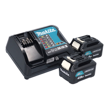 Makita UB 101 DSM dmuchawa akumulatorowa 12 V max. + 2x akumulator 4,0 Ah + ładowarka