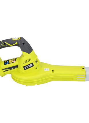 Soplador de hojas a batería RYOBI OBL1820S 18 V 245 km/h + 1x batería 4,0 Ah + cargador