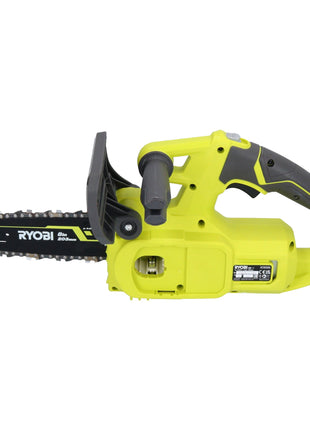 RYOBI RY18CS20A 18 V ONE+ tronçonneuse à chaîne sans fil 20 cm Compact + 2x batterie 5,0 Ah + chargeur