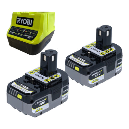 RYOBI RY18CS20A Motosierra sin cable 18 V ONE+ 20 cm Compact + 2x batería 5.0 Ah + cargador