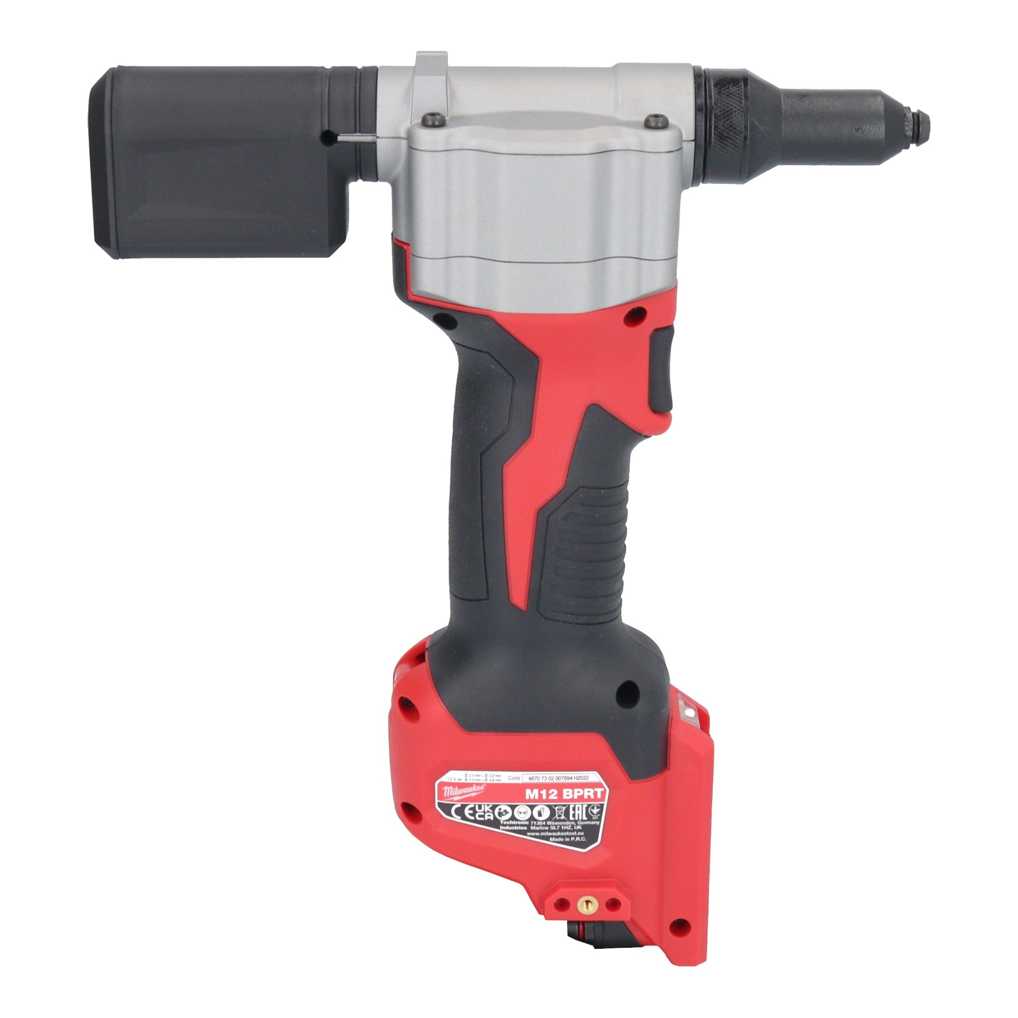 Milwaukee M12 BPRT 201 Akku Blindnietgeraet 12 V 20 32 mm 1x Akku 2 0 Ah ohne Ladegeraet 3 - toolbrothers