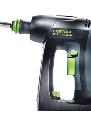 Taladro atornillador a batería Festool C 18-Basic-4.0 18 V 45 Nm sin escobillas (577050) + 1x batería 4,0 Ah + Systainer - sin cargador