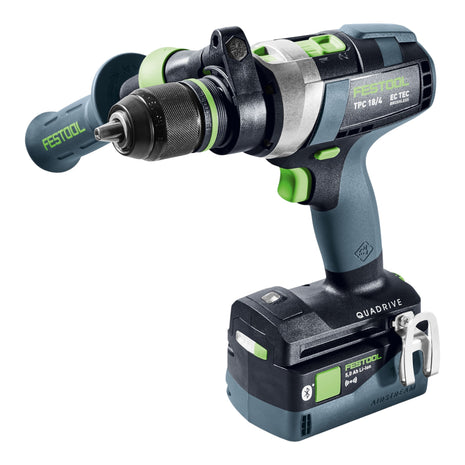 Festool TPC I-Basic-5,0 trapano a percussione a batteria 18 V 75 Nm ( 577053 ) Brushless + 1x batteria 5,0 Ah + systainer - senza caricatore