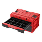 Qbrick System ONE Drawer 2 Plus Toolbox 2.0 Rojo Caja de herramientas modular Ultra HD 587 x 380 x 340 mm 9 l 20 l