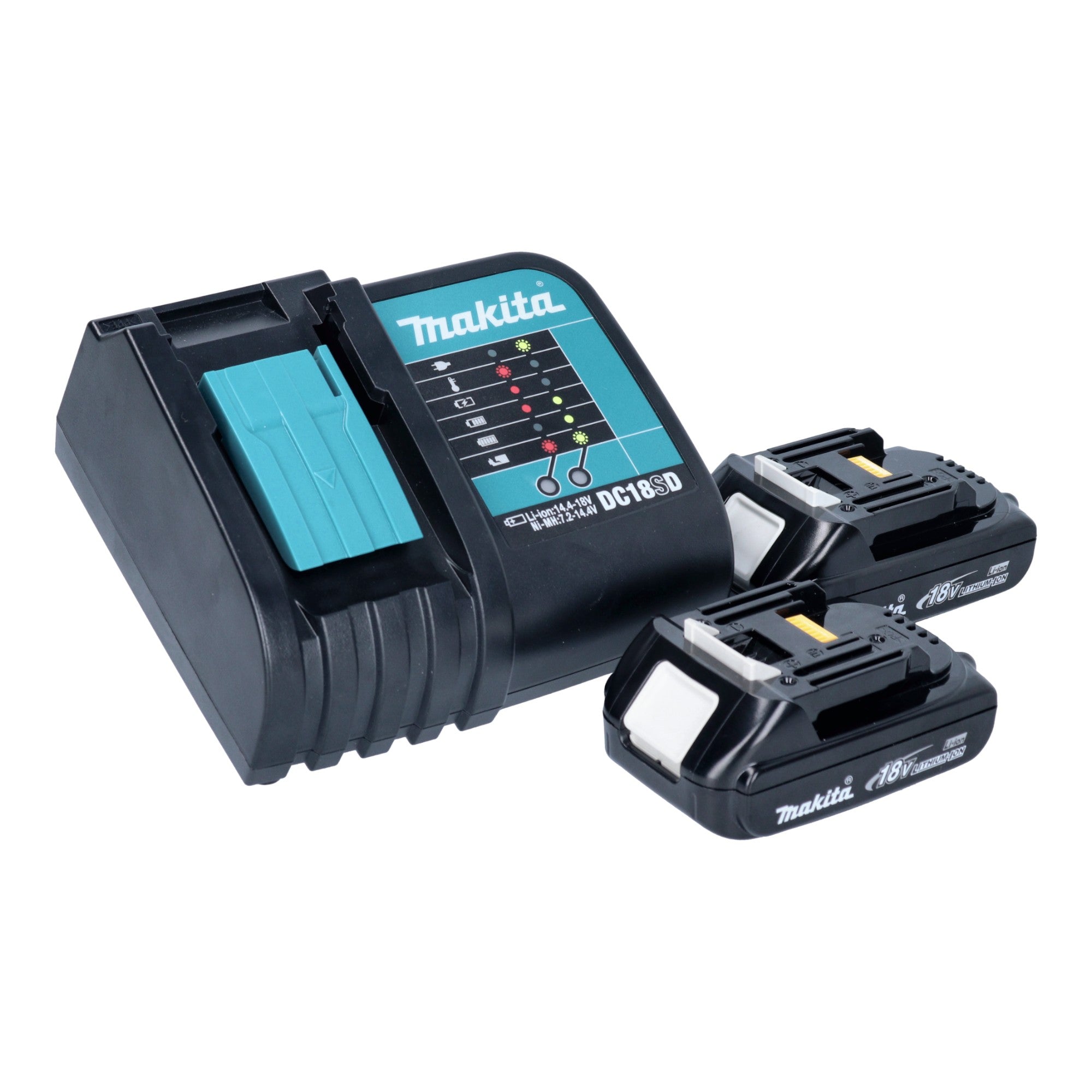 Makita DUH 606 SY2 Akku Heckenschere 18 V 600 mm Brushless 2x Akku 1 5 Ah Ladegeraet 3 - toolbrothers