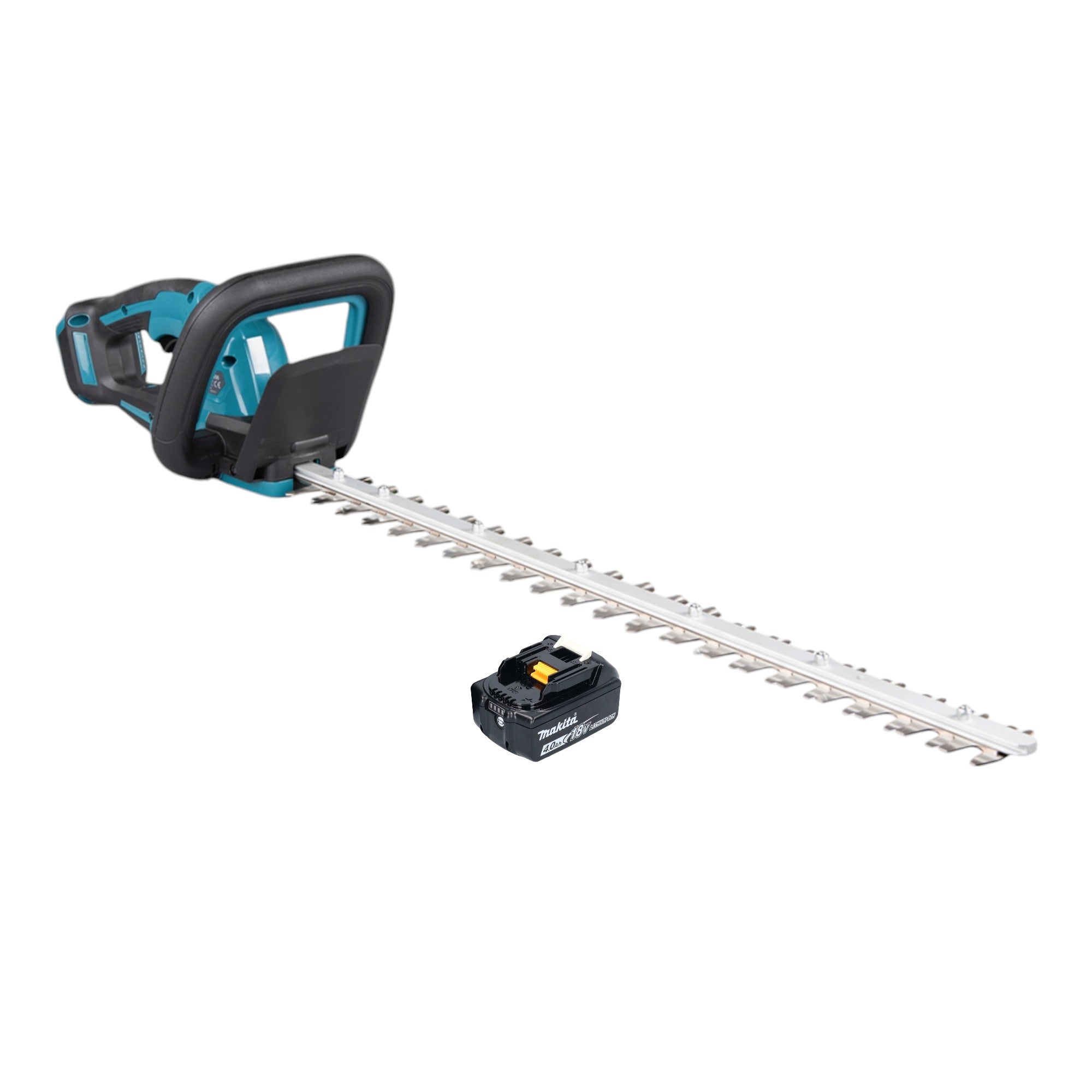 Makita DUH 606 M Akku Heckenschere 18 V 600 mm Brushless 1x Akku 4 0 Ah ohne Ladegeraet 0 - toolbrothers