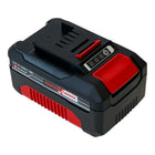 Batería Einhell 2x Power X-Change 18 V 4,0 Ah Li-Ion (2x 4511396) con indicador de nivel de carga