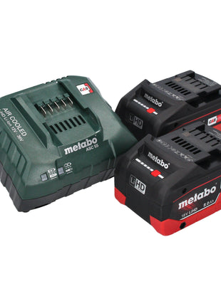 Metabo RW 18 LTX 120 Mieszadło akumulatorowe 18 V 40 l pojemność mieszania 2x akumulator LiHD 8,0 Ah + ładowarka