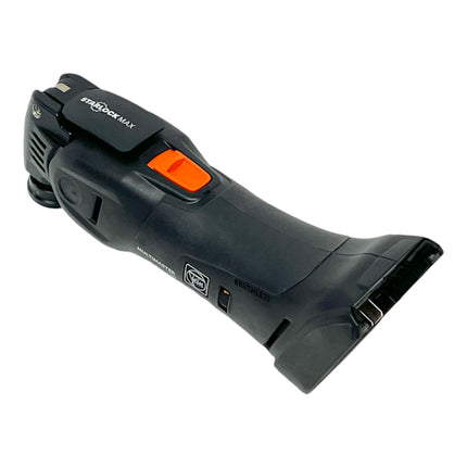 Fein Multimaster AMM 700 MAX AS Akku Multifunktionswerkzeug 18 V Starlock Max Black Edition + Schleif Zubehör Set 63 tlg. + L-Boxx - ohne Akku, ohne Ladegerät