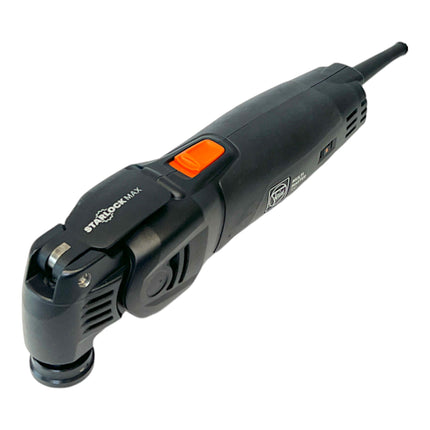 Fein Multimaster MM 700 Max herramienta multifunción 450 W Starlock Max Black Edition + juego de accesorios de lijado 63 piezas + L-Boxx