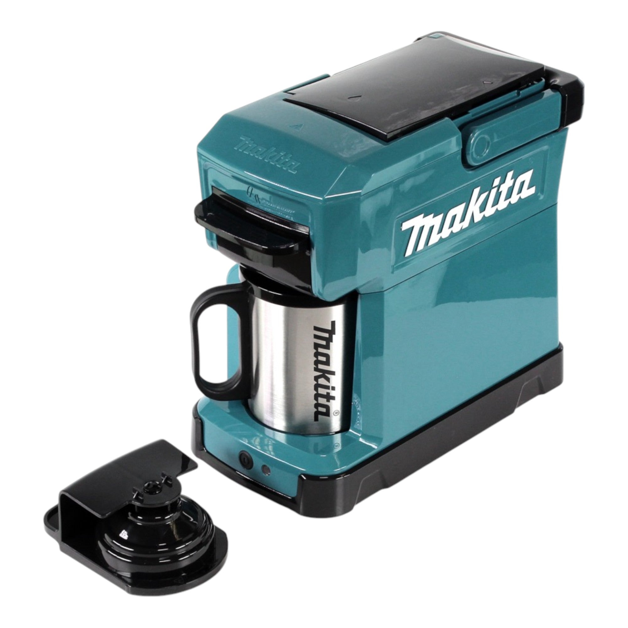 Makita DCM 501 SG2 Akku Kaffeemaschine 12 V max 18 V 2x Akku 6 0 Ah Ladegeraet 1 - toolbrothers