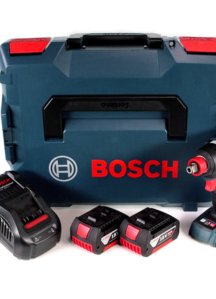 Bosch GDX 18 V-200 C Professional 18 V Li-Ion Akku Drehschlagschrauber Brushless in L-Boxx + 2 x 6,0 Ah Akku + Ladegerät - Toolbrothers