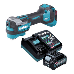 Makita TM 001 GD101 Akku Multifunktionswerkzeug 40 V max Starlock Max Brushless 1x Akku 2 5 Ah Ladegeraet 0 - toolbrothers