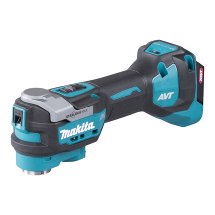 Makita TM 001 GM201 Cordless multifunction tool 40 V max. Starlock Max Brushless + 2x rechargeable battery 4.0 Ah + charger + Makpac