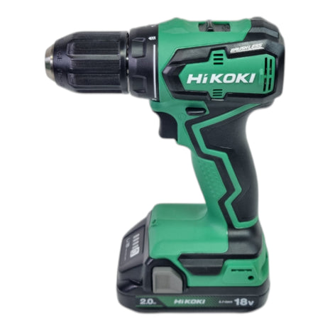 HiKOKI DS18 DDWRZ Perceuse-visseuse sans fil 18 V 55 Nm Brushless + 2x batterie 2,0 Ah + chargeur + coffret