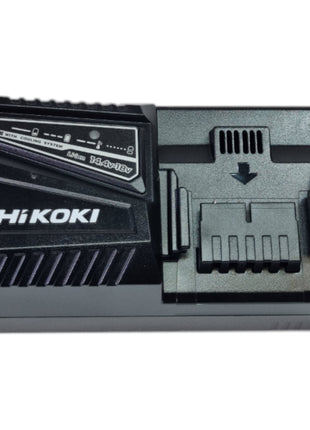 Cargador de baterías Hikoki UC18YFSL 14,4 V / 18 V / MultiVolt 3,5 A corriente de carga refrigerado por aire para baterías Li-ion