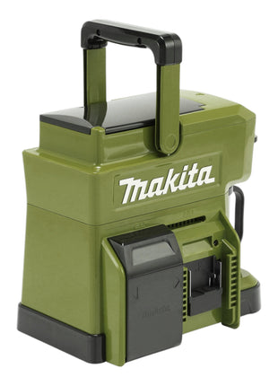 Makita DCM 501 MO Akku Kaffeemaschine 12 V max. / 18 V Olive + 1x Akku 4,0 Ah - ohne Ladegerät