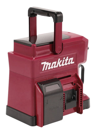 Cafetera a batería Makita DCM 501 SF2AR 12 V máx / 18 V roja + 2x baterías 3,0 Ah + cargador