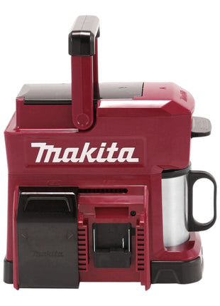 Makita DCM 501 SGAR Cafetière sans fil 12 V maxi / 18 V rouge + 1x batterie 6,0 Ah + chargeur