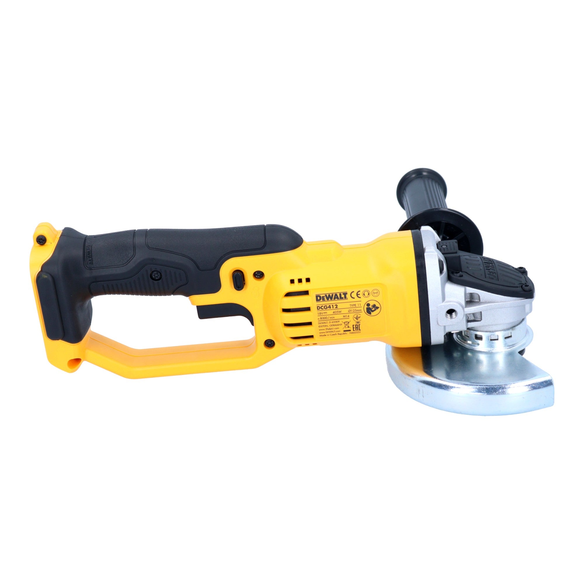 DeWalt DCG 412 M2T Akku Winkelschleifer 18 V 125 mm 2x Akku 4 0 Ah Ladegeraet TSTAK 4 - toolbrothers