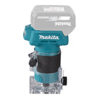 Makita DRT 52 ZJ fraiseuse de chant sans fil 18 V 6 mm Brushless + Makpac - sans batterie, sans chargeur