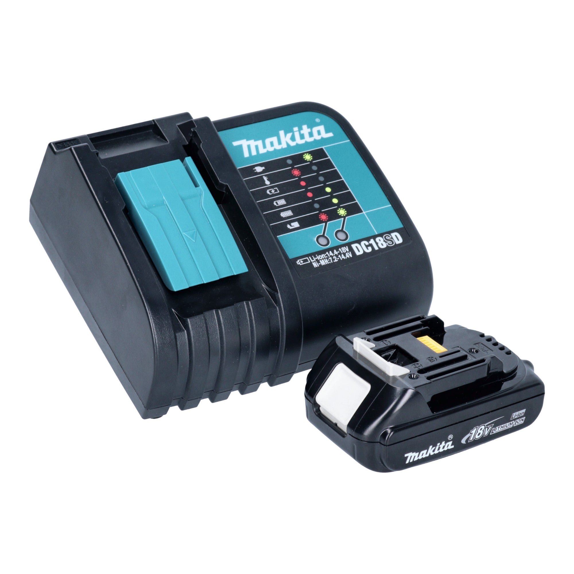 Makita DRT 52 SY1J Akku Kantenfraese 18 V 6 mm Brushless 1x Akku 1 5 Ah Ladegeraet Makpac 3 - toolbrothers
