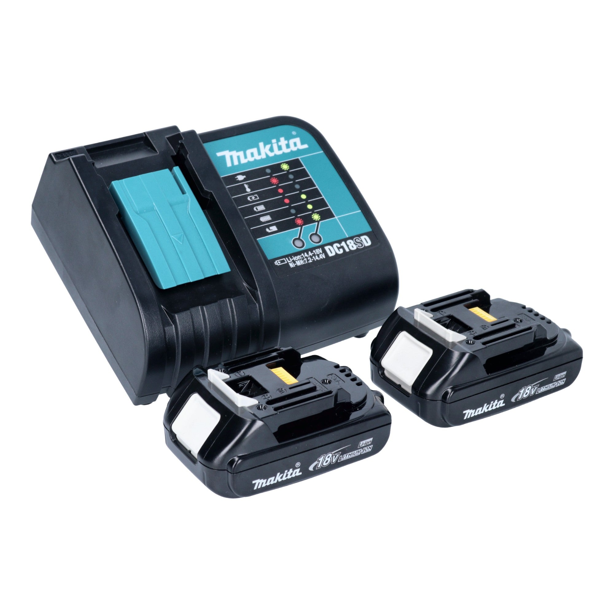 Makita DRT 52 SYJ Akku Kantenfraese 18 V 6 mm Brushless 2x Akku 1 5 Ah Ladegeraet Makpac 3 - toolbrothers