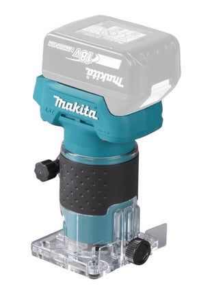 Makita DRT 52 RT1 cordless edge router 18 V 6 mm brushless + 1x battery 5.0 Ah + charger