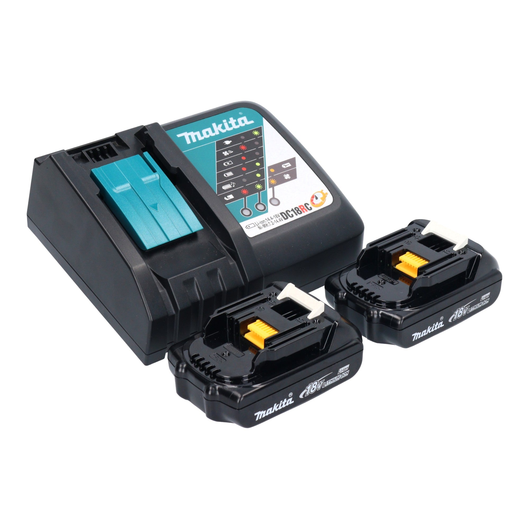 Makita DRT 52 RYJ Akku Kantenfraese 18 V 6 mm Brushless 2x Akku 1 5 Ah Ladegeraet Makpac 3 - toolbrothers