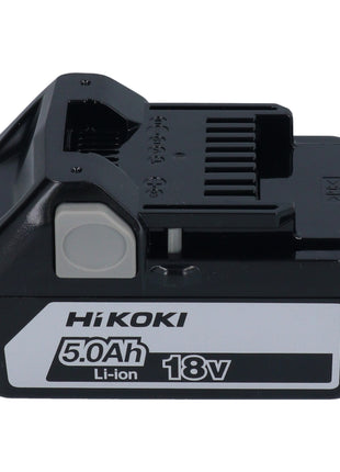 Hikoki Starter Set 4x batería BSL 1850 18 V 5,0 Ah Li-Ion + cargador de batería UC18YFSL 14,4 V / 18 V / MultiVolt 3,5 A