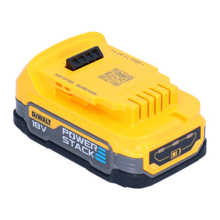 DeWalt DCB 1102 E1 Battery Starter Set 18 V con 1x batteria Powerstack 1,7 Ah + caricatore DCB 1102