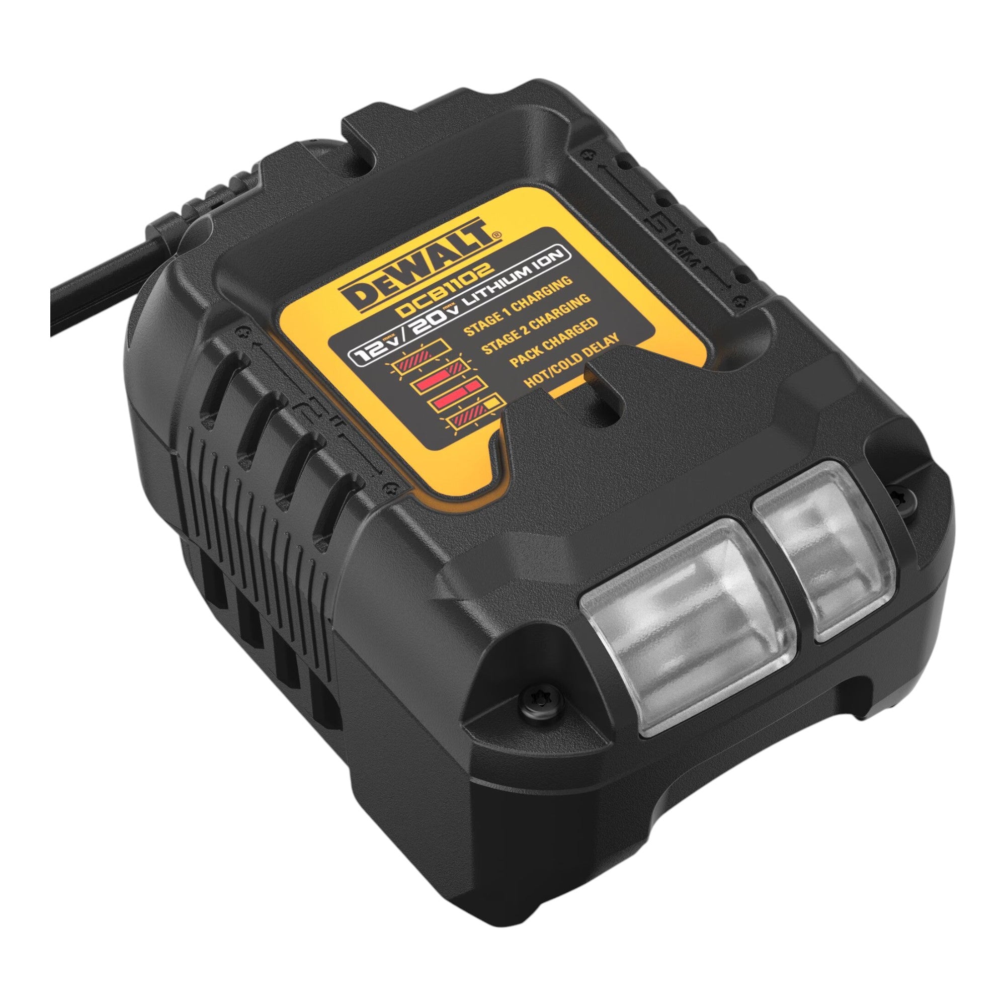DeWalt DCB 1102 E2 Akku Starter Set 18 V mit 2x Powerstack Akku 1 7 Ah DCB 1102 Ladegeraet 1 - toolbrothers