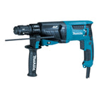 Makita HR 2631 FT13 martillo combinado 800 W 2,4 J SDS Plus + portabrocas intercambiables + juego de brocas + maletín